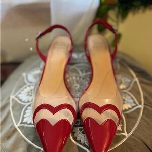 a new day Red Heart Heels
